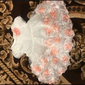 Baby girl newborn dress party wear